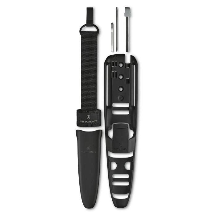 Nůž VICTORINOX s pevnou čepelí VENTURE PRO ČERNÝ