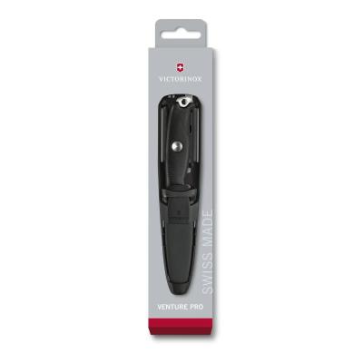 Nůž VICTORINOX s pevnou čepelí VENTURE PRO ČERNÝ