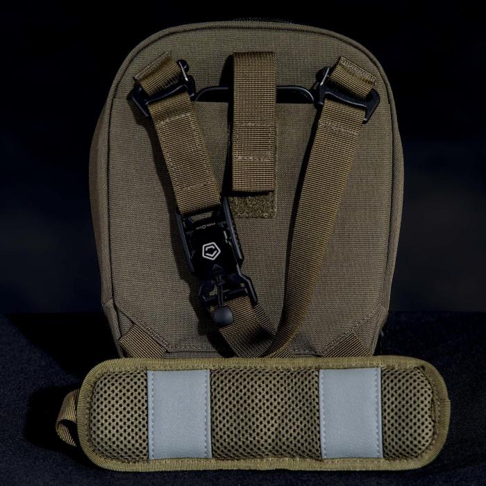 Taška Pentagon přes rameno CONSUL VERTICAL SLING RAL 7013
