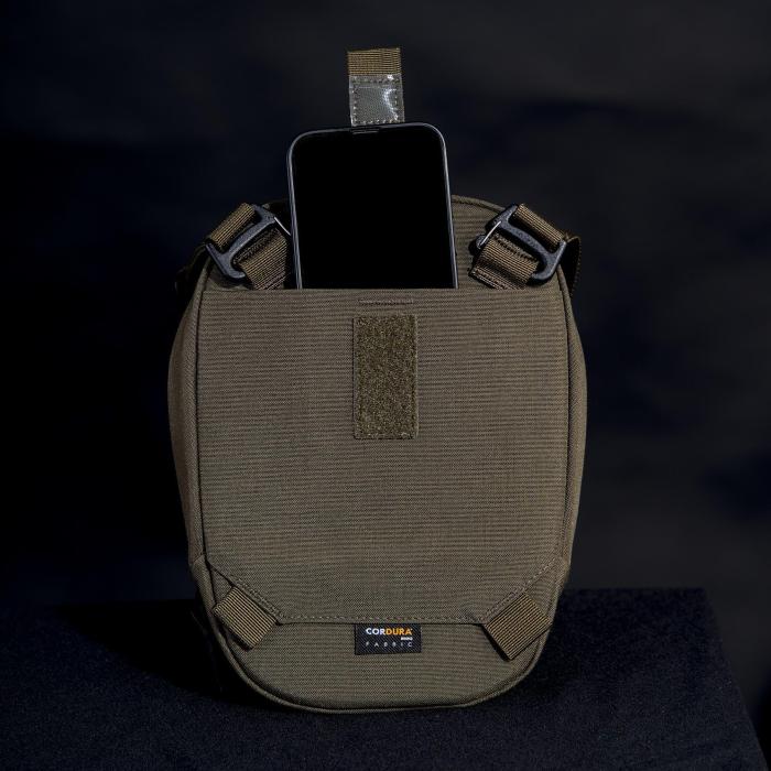 Taška Pentagon přes rameno CONSUL VERTICAL SLING RAL 7013