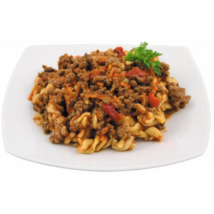Těstoviny s boloňskou omáčkou v plechovce 400 g
