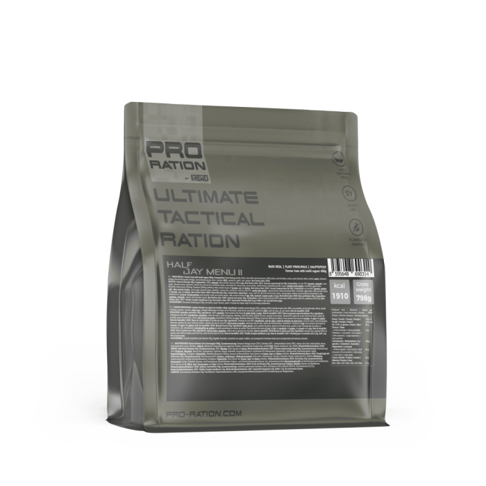 Ultimate Tactical Ration HALF DAY MENU II